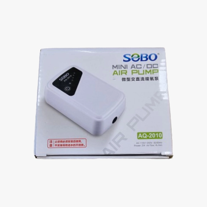 پمپ هوا شارژی اکواریوم سوبو (SOBO) مدل AQ-2010