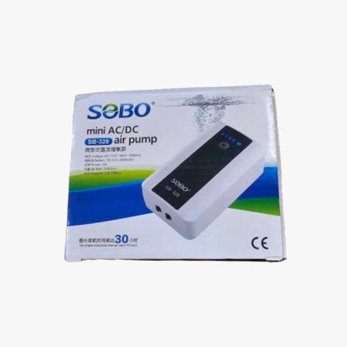 پمپ هوا آکواریوم شارژی سوبو (SOBO) مدل SB-328